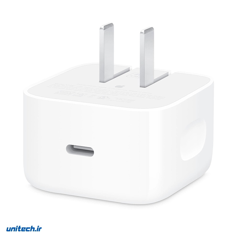 شارژر ۴۰ وات اپل دو پین مناسب برای آیفون سری 17 dZLHrG